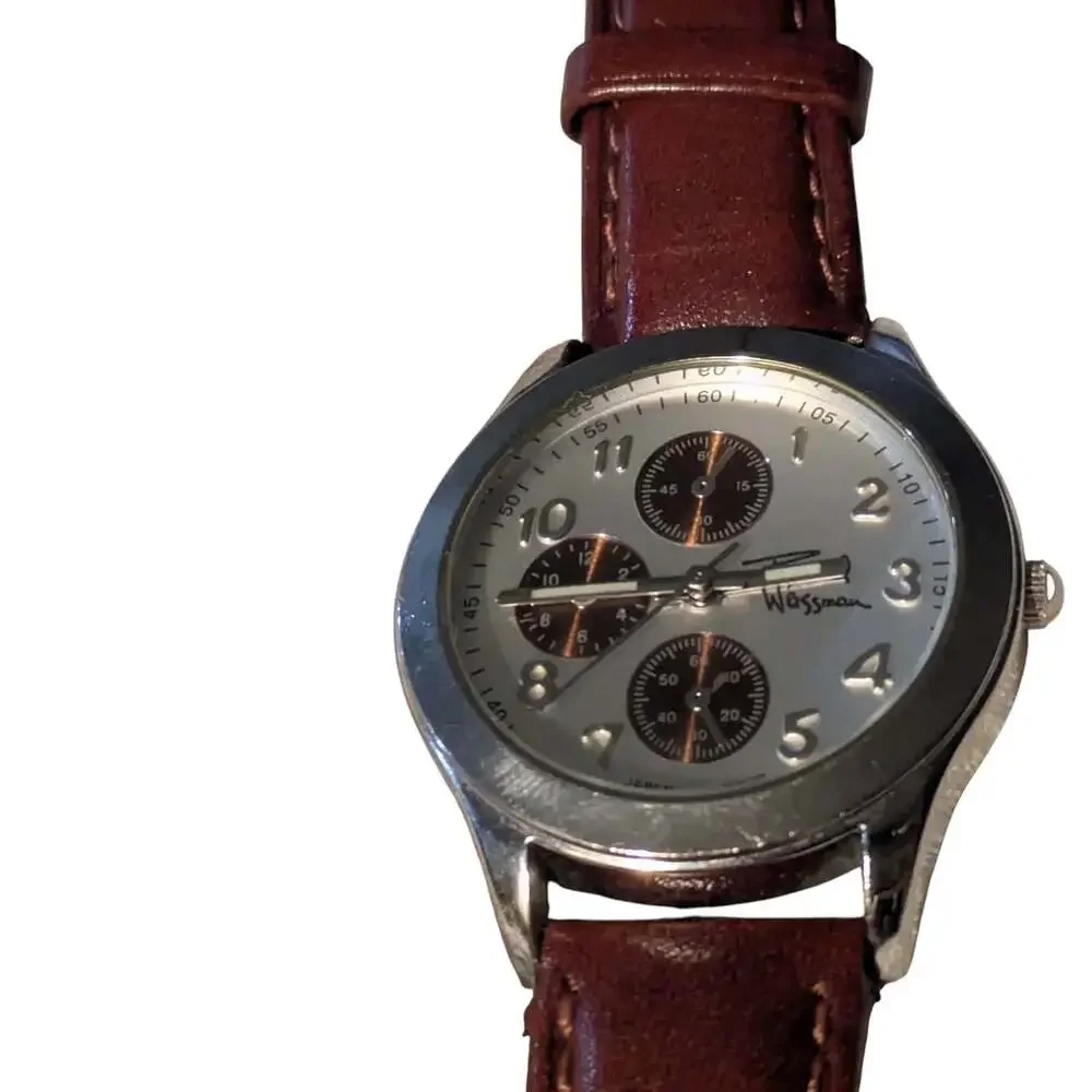 Rachel Wassman Women's Chronograph Watch with Leather Hadley Roma Strap